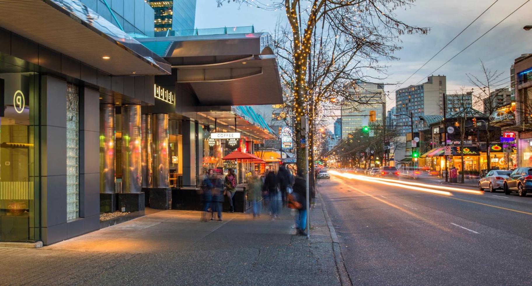 Blue Horizon Hotel Vancouver Exterior foto