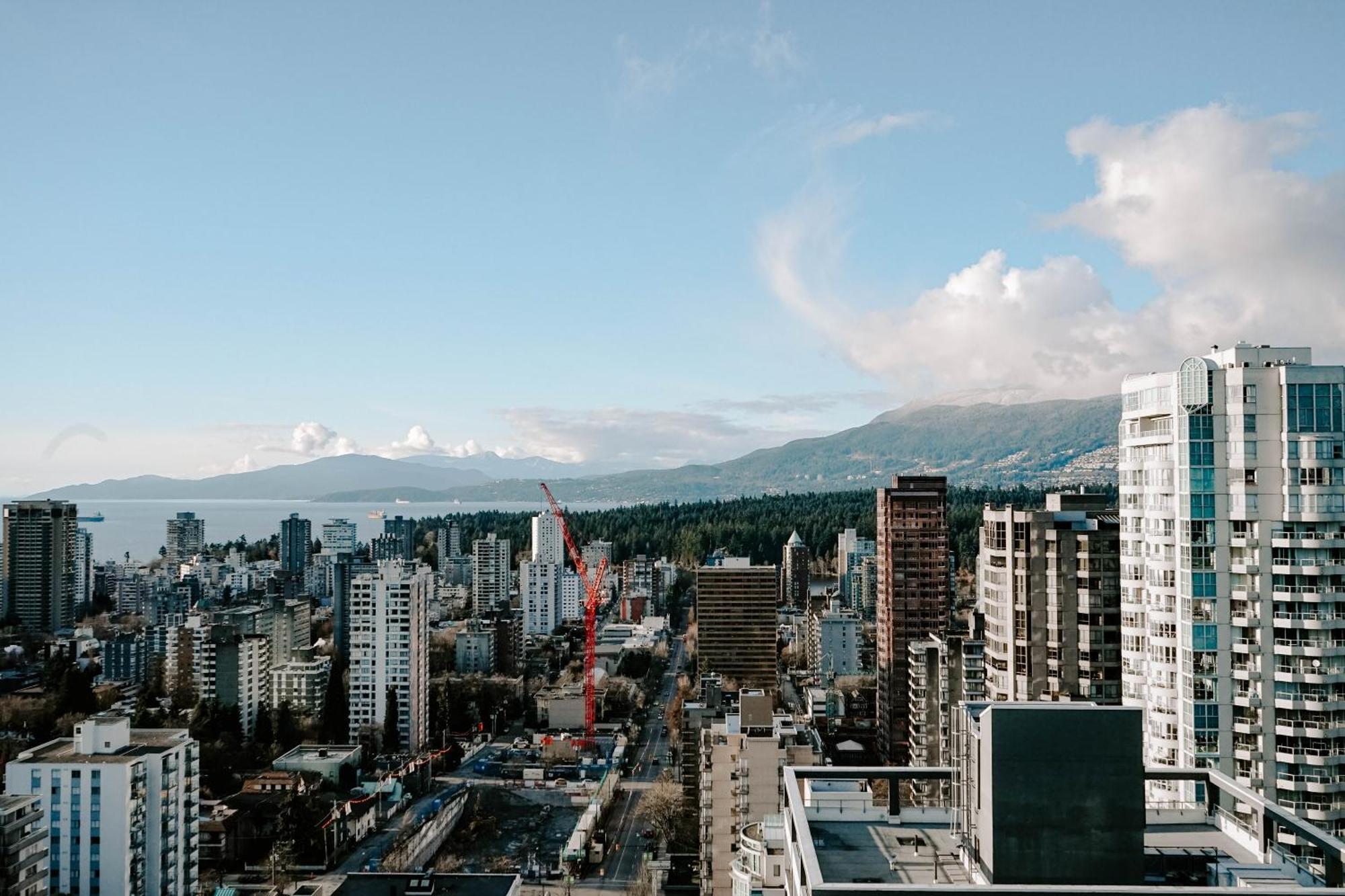 Blue Horizon Hotel Vancouver Exterior foto