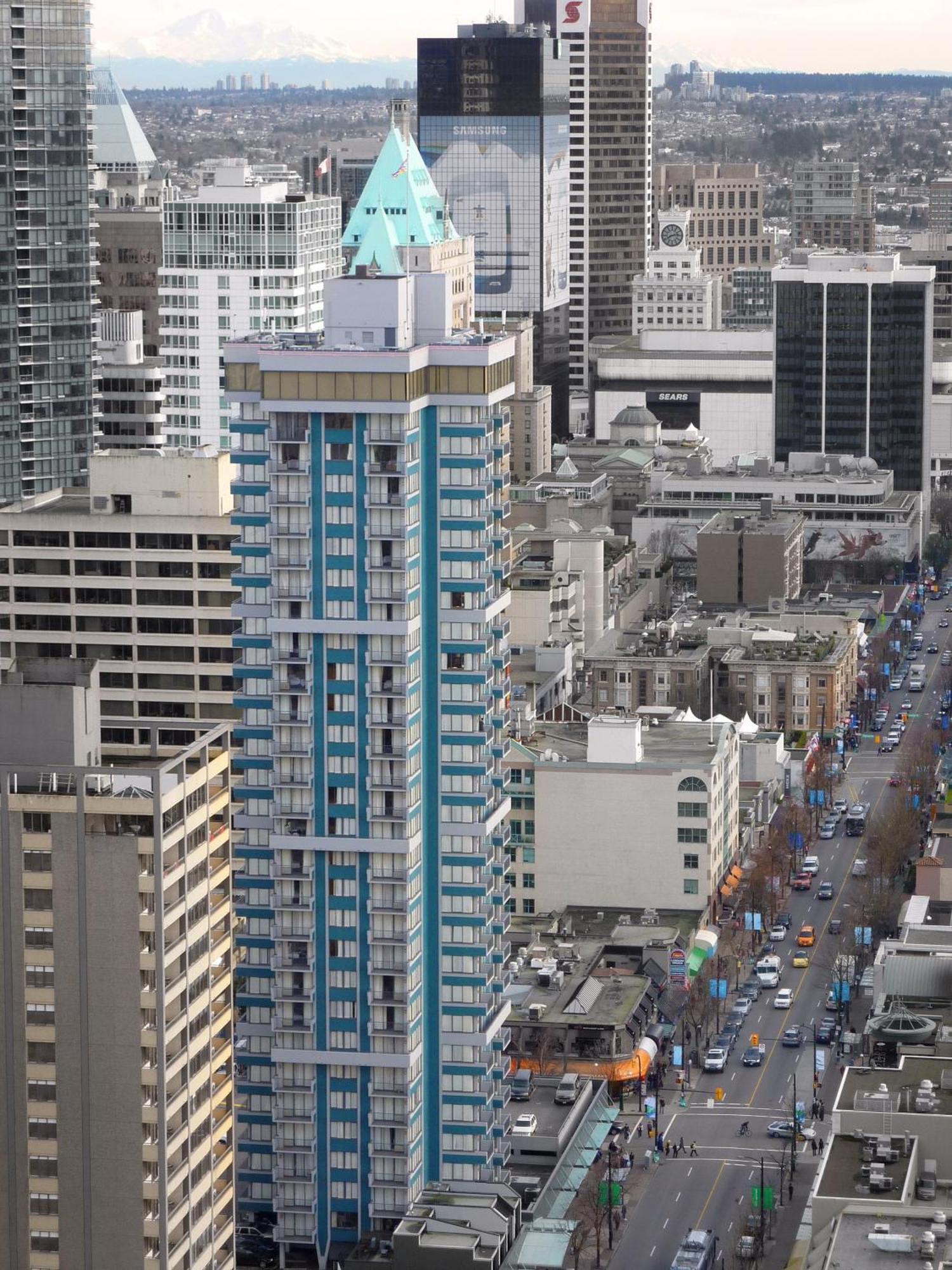 Blue Horizon Hotel Vancouver Exterior foto